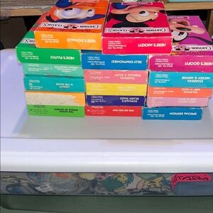 Disney Cartoon Classics VHS Set